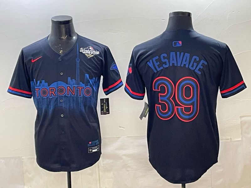 Men 2025 Toronto Blue Jays #39 Yesavage blue Game Nike MLB Jersey style 048->toronto blue jays->MLB Jersey